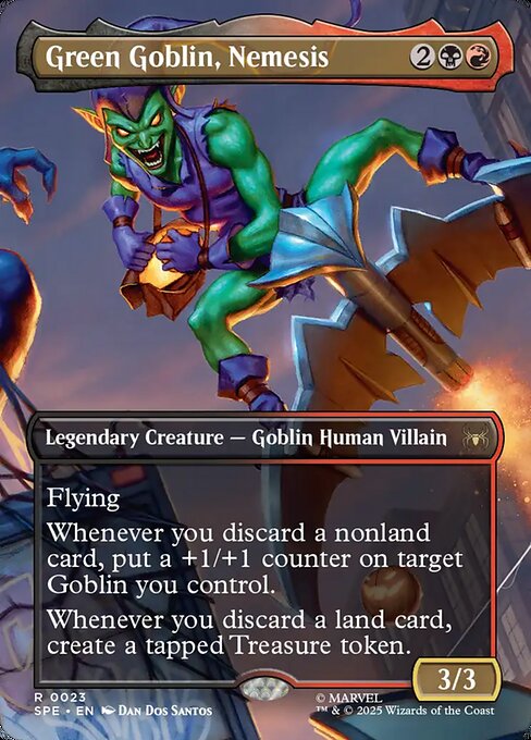 Green Goblin, Nemesis 23 Marvel's Spider-Man Eternal (SPE) [Nonfoil] NM