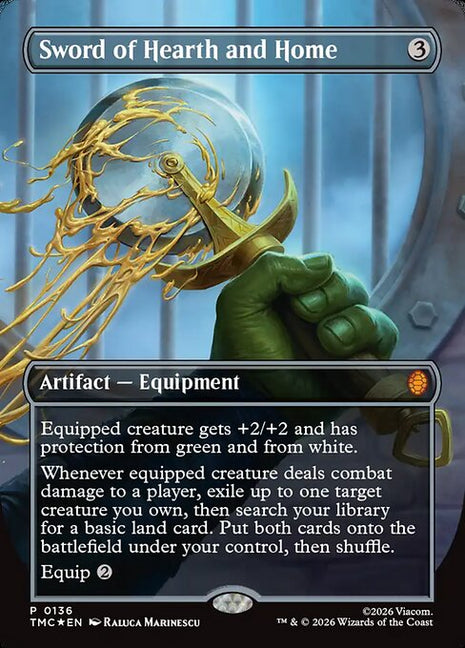 Sword of Hearth and Home 136 Teenage Mutant Ninja Turtles Eternal (TMC) [Foil] NM