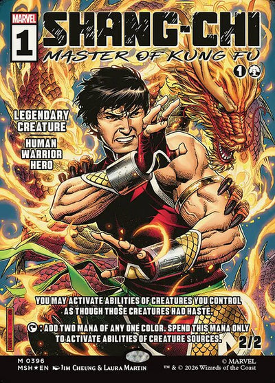 Shang-Chi, Master of Kung Fu 396 Marvel Super Heroes (MSH) [Foil] NM