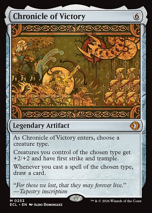 Chronicle of Victory 253 Lorwyn Eclipsed (ECL) [Nonfoil] NM