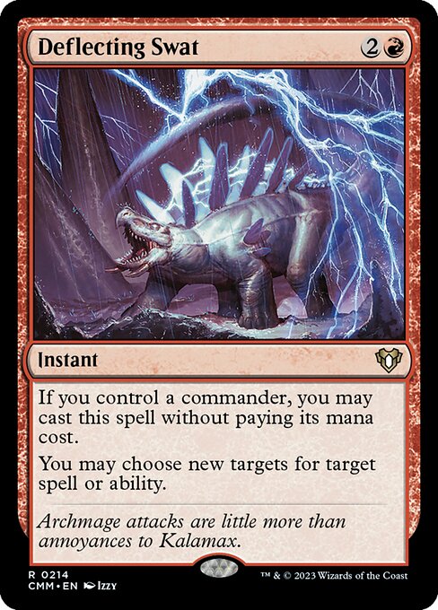 Deflecting Swat 214 Commander Masters (CMM) [Nonfoil] NM