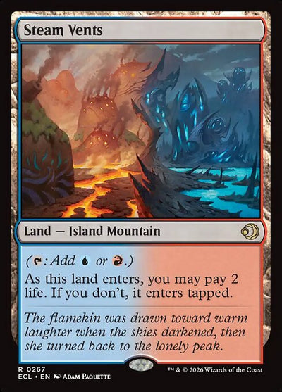 Steam Vents 267 Lorwyn Eclipsed (ECL) [Nonfoil] NM