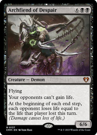 Archfiend of Despair 137 Commander Masters (CMM) [Nonfoil] NM