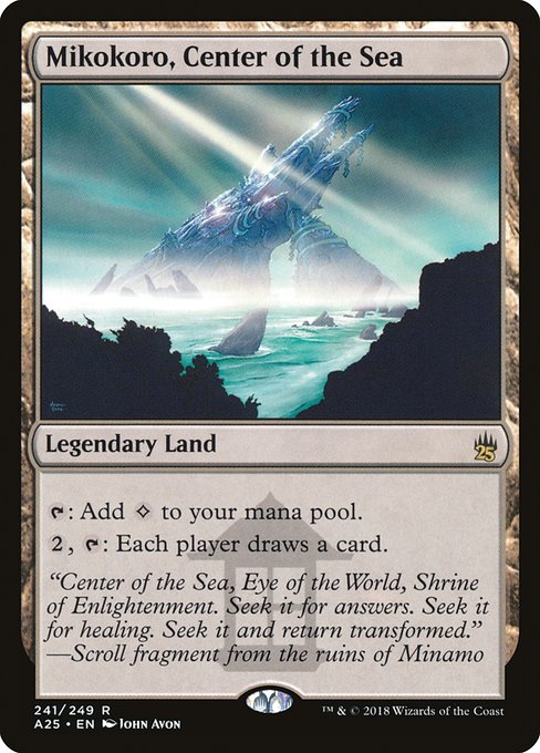 Mikokoro, Center of the Sea 241 Masters 25 (A25) [Foil] NM