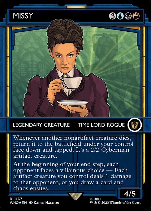 Missy 1137 Doctor Who (WHO) [Surge Foil] NM