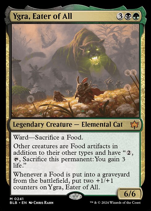 Ygra, Eater of All 241 Bloomburrow (BLB) [Nonfoil] NM