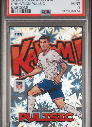 Christian Pulisic KABOOM USA PSA 9 2024-25 Donruss FIFA