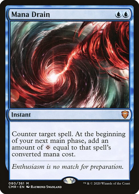 Mana Drain 80 Commander Legends (CMR) [Nonfoil] NM