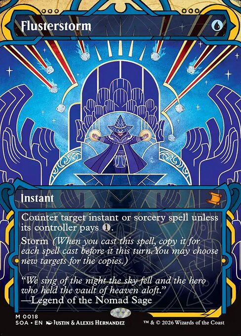 Flusterstorm 18 Secrets Of Strixhaven Mystical Archive (SOA) [Nonfoil] NM