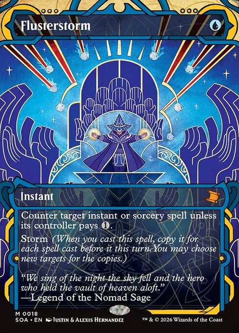 Flusterstorm 18 Secrets Of Strixhaven Mystical Archive (SOA) [Nonfoil] NM