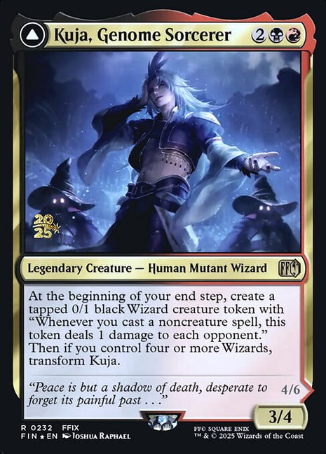Kuja, Genome Sorcerer // Trance Kuja, Fate Defied 232 Final Fantasy Promos (PFIN) [Foil] NM