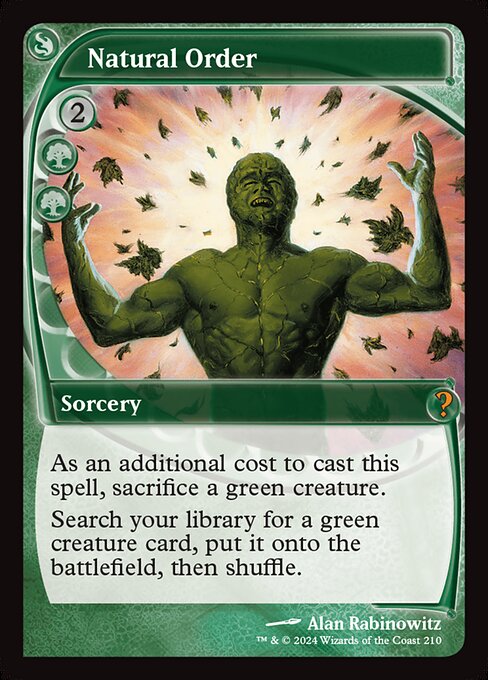 Natural Order 210 Mystery Booster 2 (MB2) [Nonfoil] NM