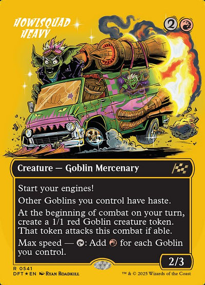 Howlsquad Heavy 541 Aetherdrift (DFT) [First Place Foil] NM