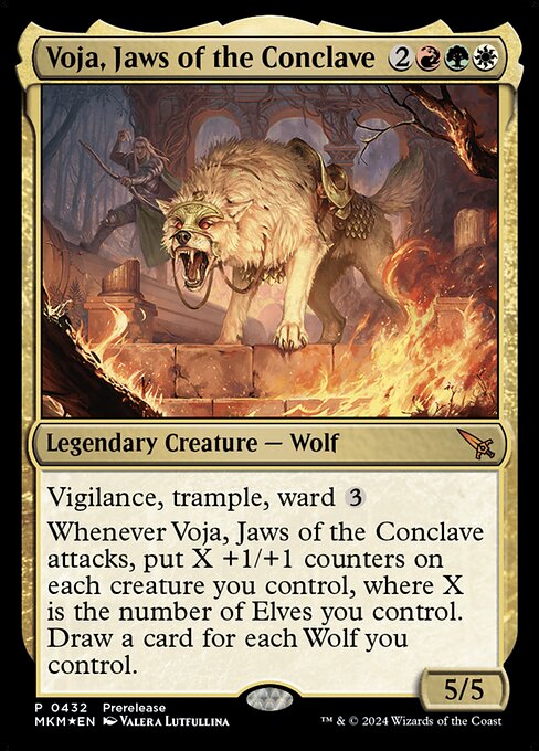 Voja, Jaws of the Conclave 432 Murders At Karlov Manor (MKM) [Foil] NM