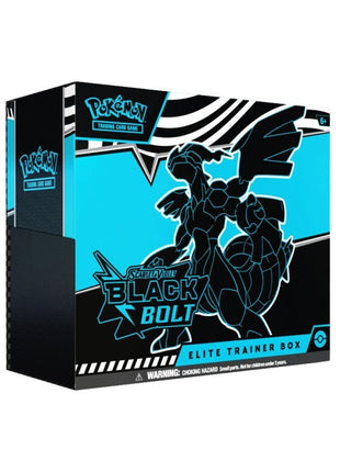 Black Bolt Pokemon Center Elite Trainer Box