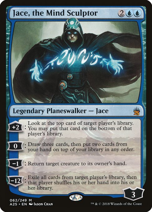 Jace, the Mind Sculptor 62 Masters 25 (A25) [Nonfoil] LP