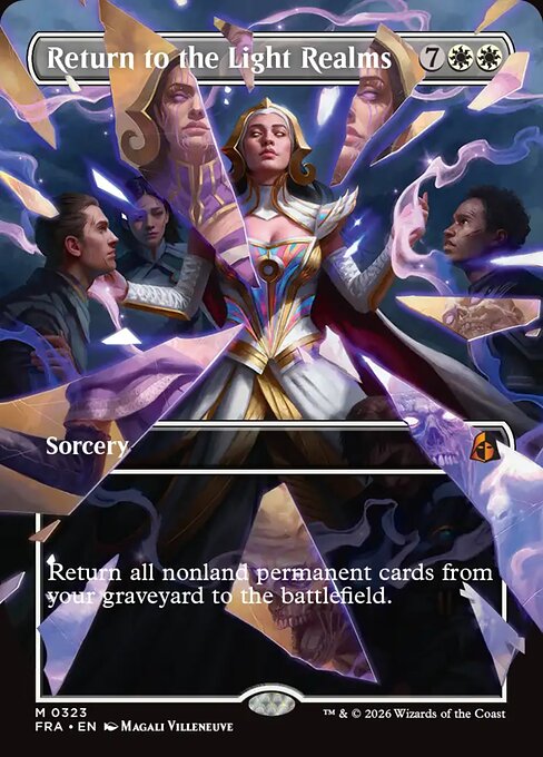 Return to the Light Realms 323 Reality Fracture (FRA) [Nonfoil] NM