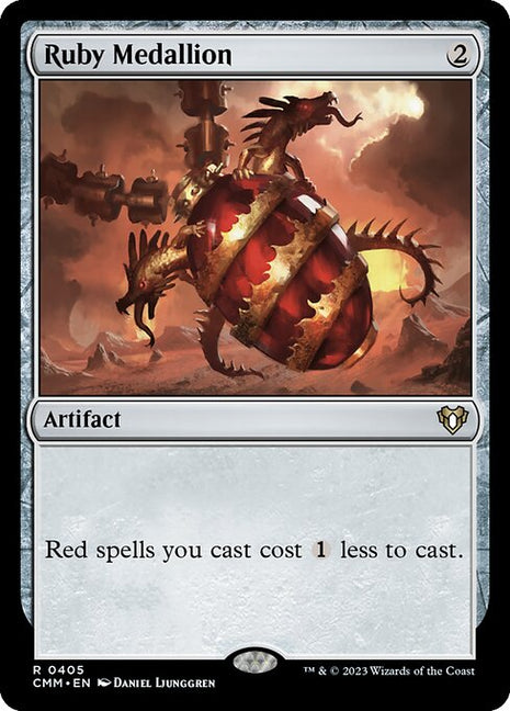 Ruby Medallion 405 Commander Masters (CMM) [Nonfoil] NM