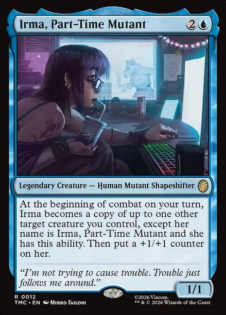 Irma, Part-Time Mutant 12 Teenage Mutant Ninja Turtles Eternal (TMC) [Surge Foil] NM