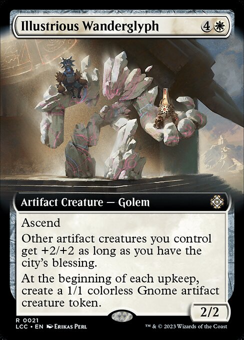 Illustrious Wanderglyph 21 The Lost Caverns Of Ixalan Commander (LCC) [Nonfoil] NM