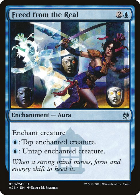 Freed from the Real 58 Masters 25 (A25) [Foil] NM