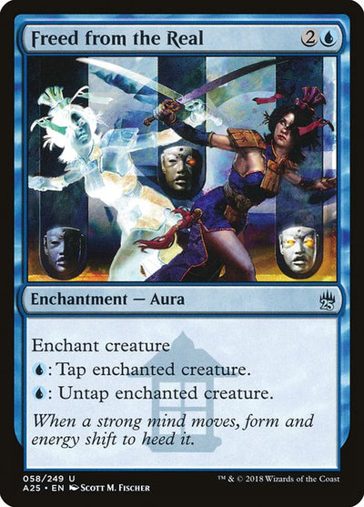 Freed from the Real 58 Masters 25 (A25) [Foil] NM