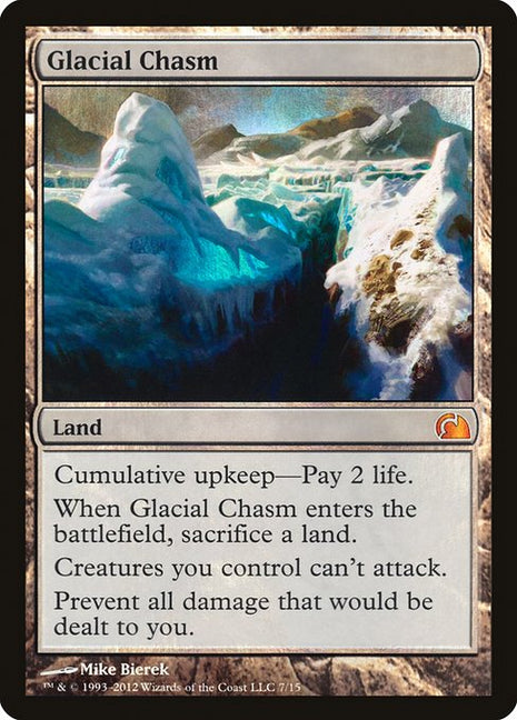 Glacial Chasm 7 From The Vault: Realms (V12) [Foil] MP