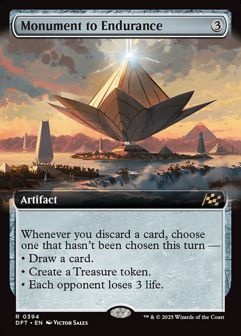 Monument to Endurance 394 Aetherdrift (DFT) [Nonfoil] NM