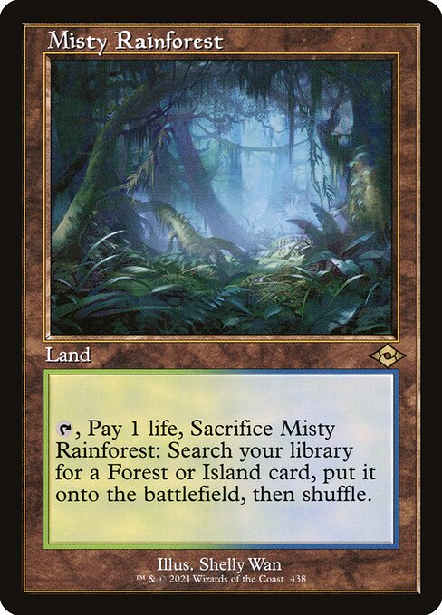Misty Rainforest 438 Modern Horizons 2 (MH2) [Foil Etched] NM