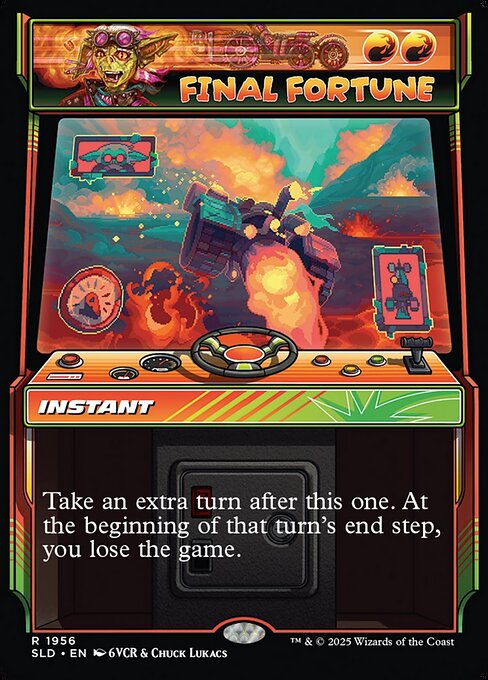 Final Fortune 1956 Secret Lair Drop (SLD) [Nonfoil] NM