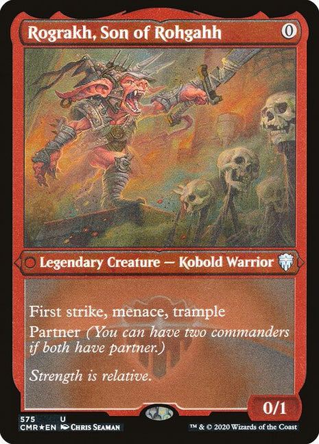 Rograkh, Son of Rohgahh 575 Commander Legends (CMR) [Foil] NM