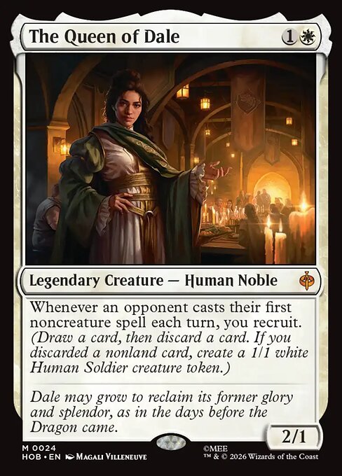 The Queen of Dale 24 The Hobbit (HOB) [Foil] NM