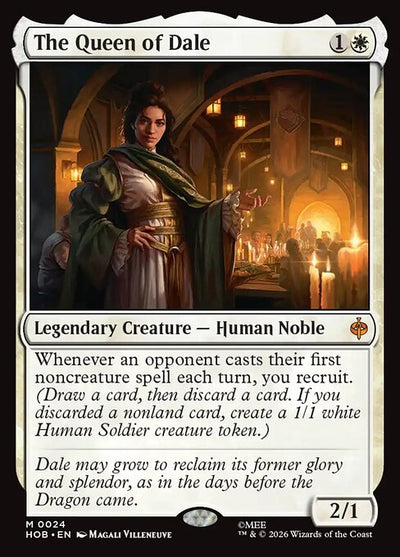The Queen of Dale 24 The Hobbit (HOB) [Foil] NM