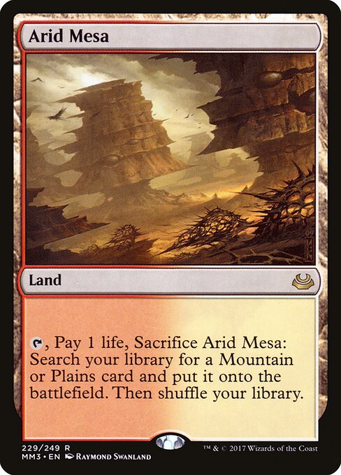 Arid Mesa 229 Modern Masters 2017 (MM3) [Nonfoil] NM