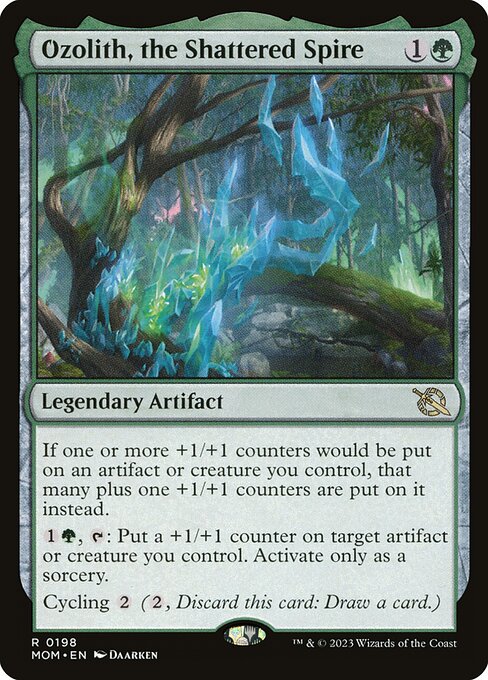 Ozolith, the Shattered Spire 198 March Of The Machine (MOM) [Nonfoil] NM