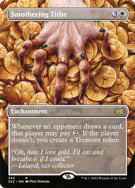 Smothering Tithe 342 Double Masters 2022 (2X2) [Foil] NM