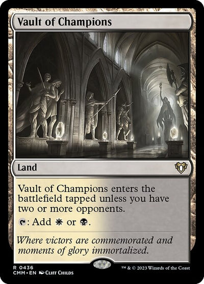Vault of Champions 436 Commander Masters (CMM) [Nonfoil] NM