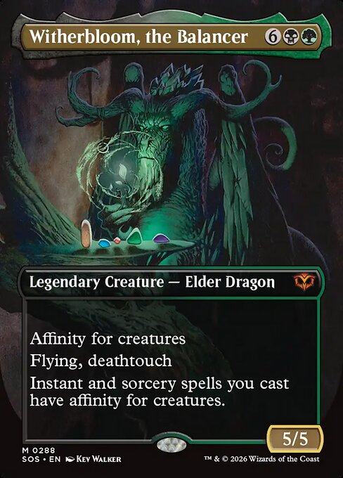 Witherbloom, the Balancer 288 Secrets Of Strixhaven (SOS) [Foil] NM