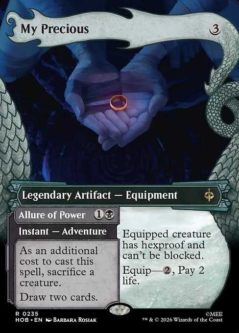 My Precious // Allure of Power 235 The Hobbit (HOB) [Foil] NM