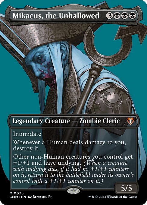 Mikaeus, the Unhallowed 675 Commander Masters (CMM) [Nonfoil] NM