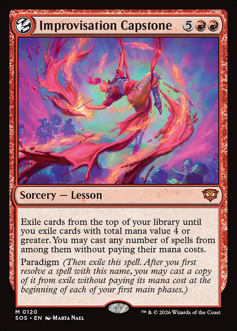 Improvisation Capstone 120 Secrets Of Strixhaven (SOS) [Foil] NM