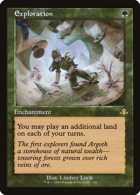 Exploration 339 Dominaria Remastered (DMR) [Foil] NM