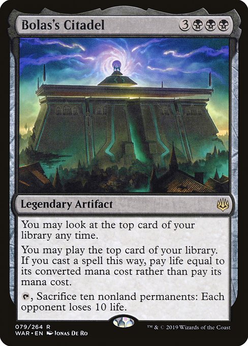 Bolas's Citadel 79 War Of The Spark (WAR) [Nonfoil] NM
