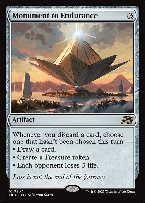 Monument to Endurance 237 Aetherdrift (DFT) [Foil] NM
