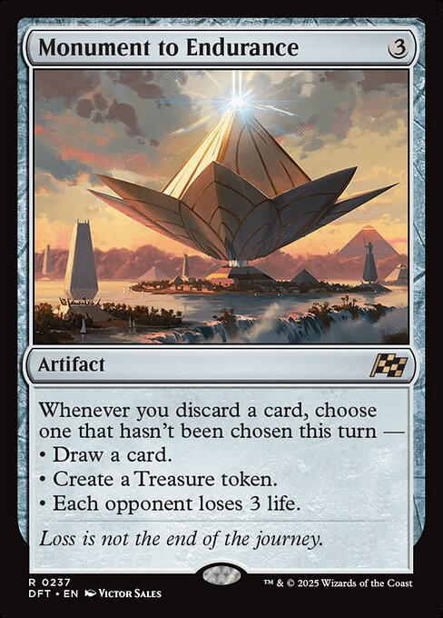 Monument to Endurance 237 Aetherdrift (DFT) [Nonfoil] NM