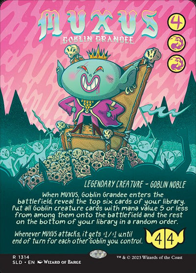Muxus, Goblin Grandee 1314 Secret Lair Drop (SLD) [Nonfoil] NM