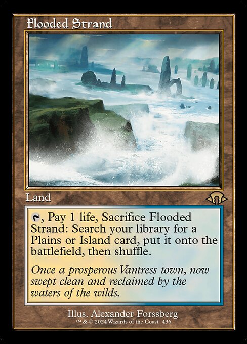 Flooded Strand 436 Modern Horizons 3 (MH3) [Foil] NM