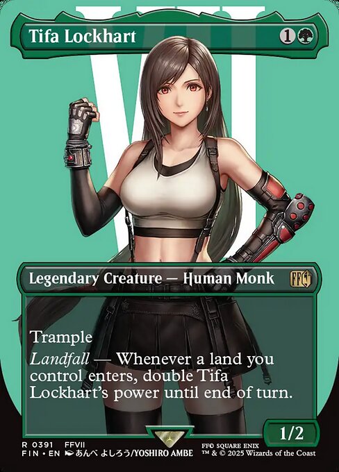 Tifa Lockhart 391 Final Fantasy (FIN) [Nonfoil] NM