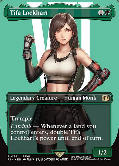 Tifa Lockhart 391 Final Fantasy (FIN) [Nonfoil] NM