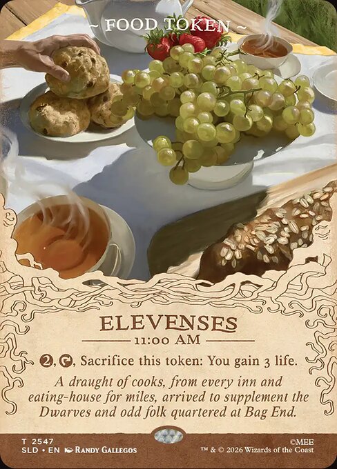 Elevenses 11:00 AM (Food) 2547 Secret Lair Drop (SLD) [Foil] NM